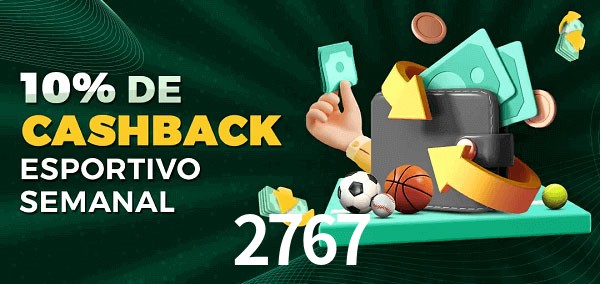 10% de bônus de cashback na 2767